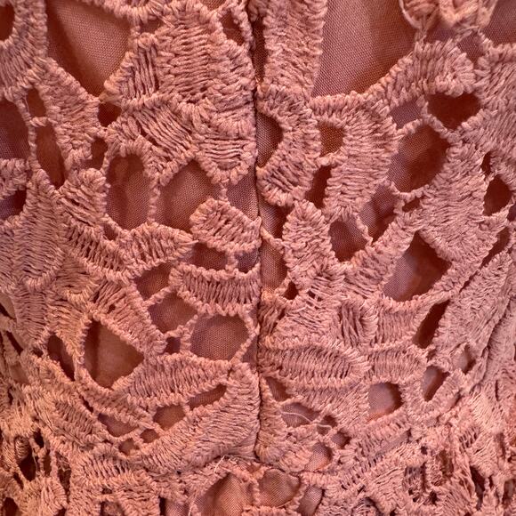 ASTR the Label A Line Lace Fit & Flare Midi Dress Small - Picture 7 of 11